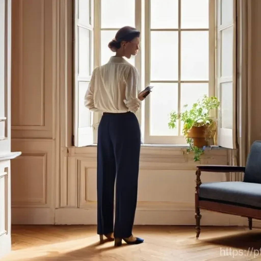 건축평가와 부동산 가치 평가 - **Prompt 1: The Expert's Insightful Gaze**
    A professional, casually elegant female architect, in...