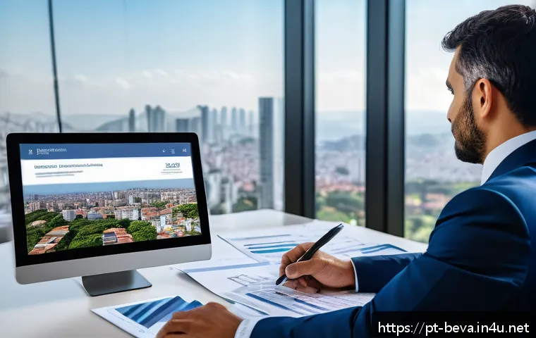 건축평가사 자격증의 직업적 가치 - A professional real estate appraiser in business attire, confidently presenting a detailed property ...