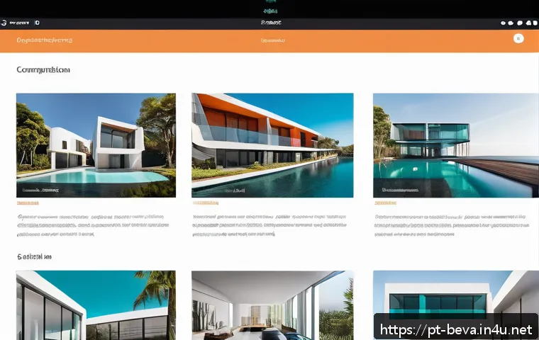 건축평가사로서의 개인 포트폴리오 관리법 - A modern architecture portfolio layout displayed on a sleek digital tablet screen, featuring clean w...